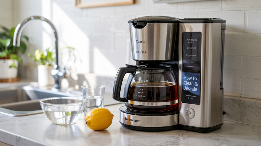 How To Clean And Descale A Coffee Maker
