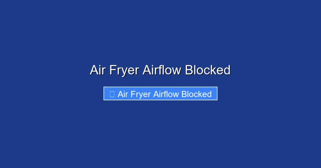 Air Fryer Airflow Blocked