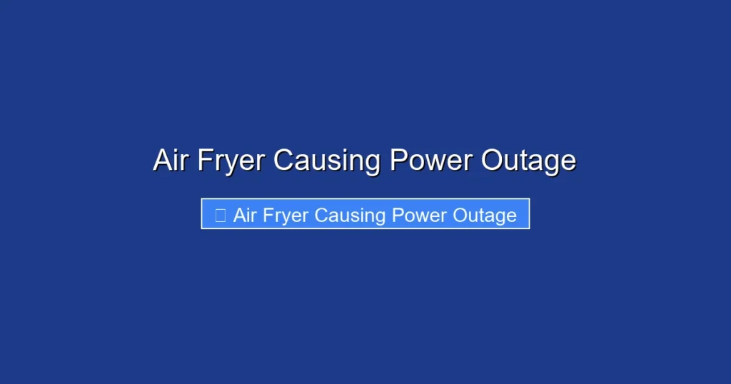 Air Fryer Causing Power Outage