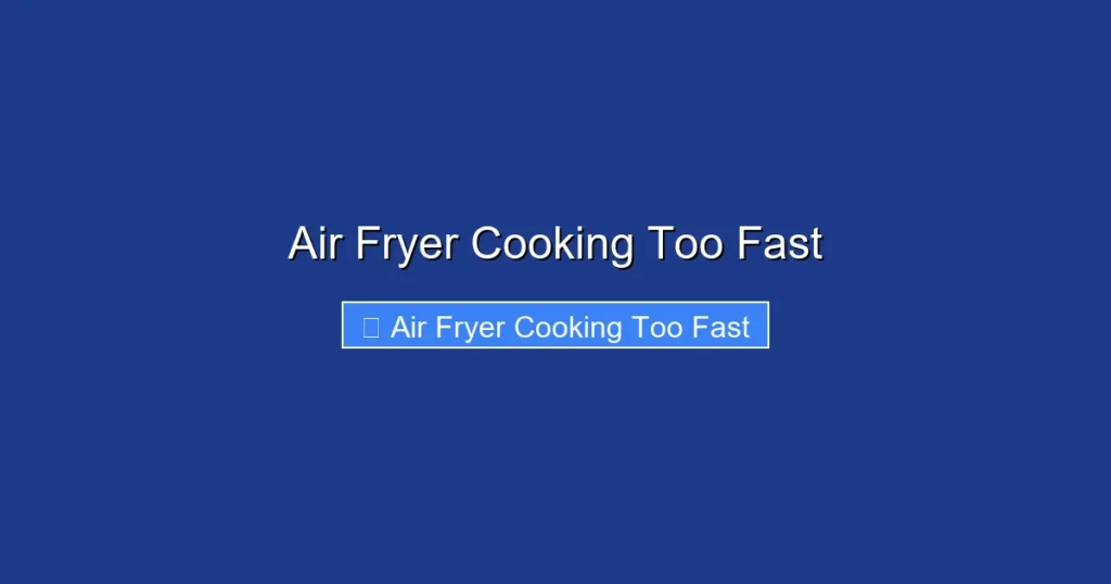 Air Fryer Cooking Too Fast Air Fryer Cooking Too Fast