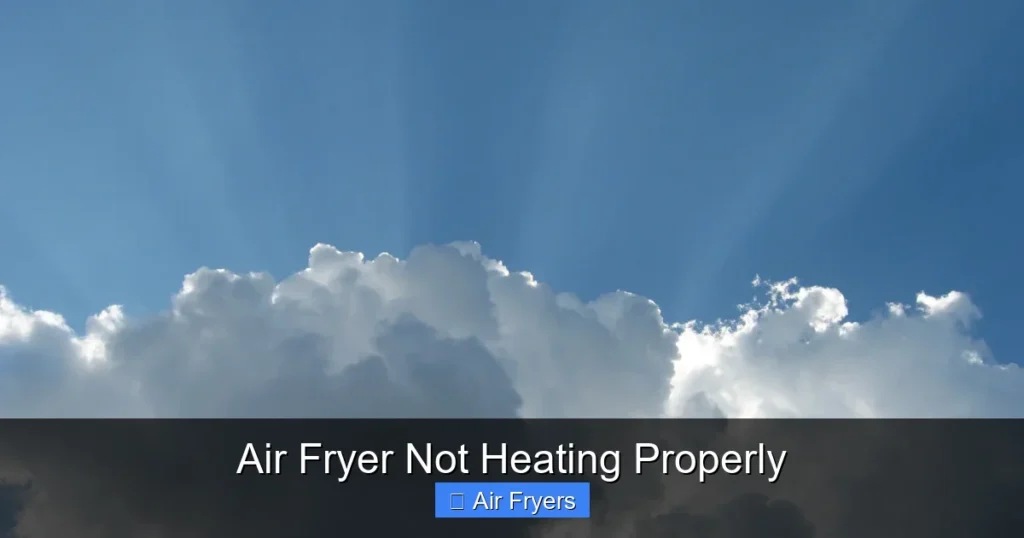 Air Fryer Not Heating Properly