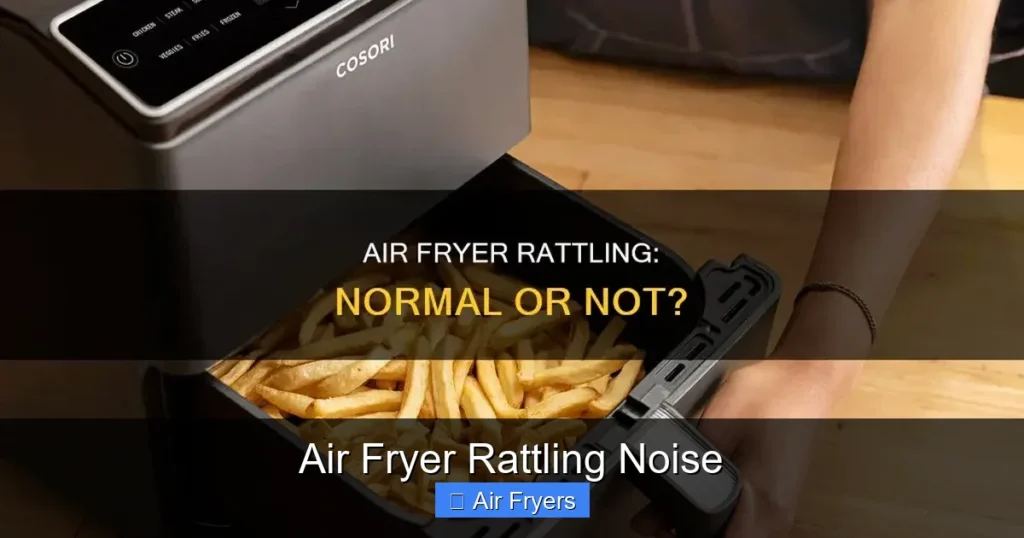 Air Fryer Rattling Noise