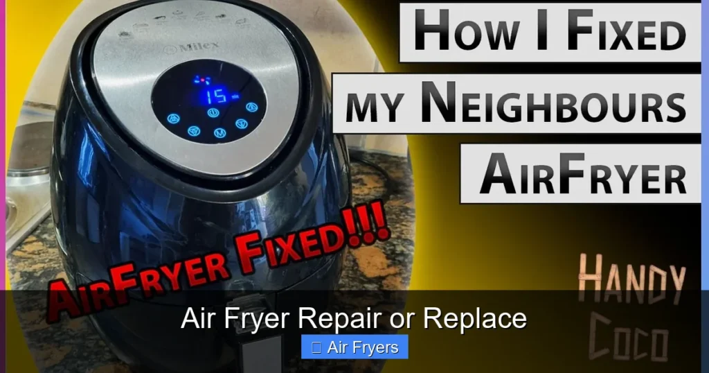 Air Fryer Repair or Replace