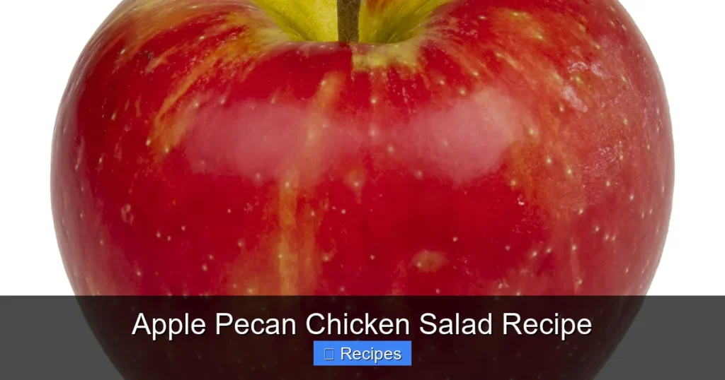 Apple Pecan Chicken Salad Recipe
