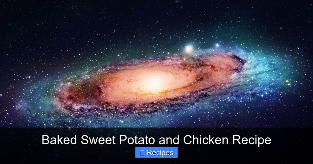 Baked Sweet Potato and Chicken Recipe