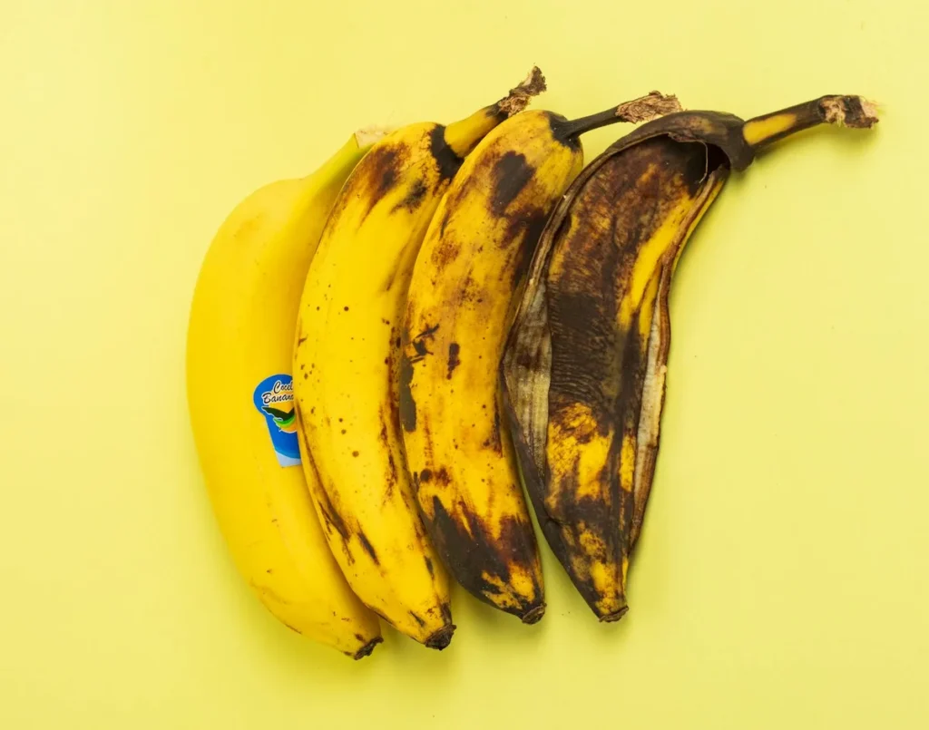 How Brown Do Bananas Have to Be for Banana Bread Banana ripeness scale