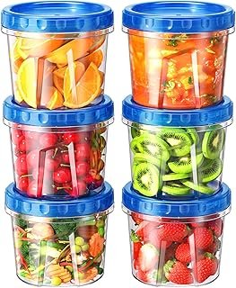 5 Best Food Storage Containers for Freezer 2026 BiuLeon 6 Pack-24 oz Freezer Storage