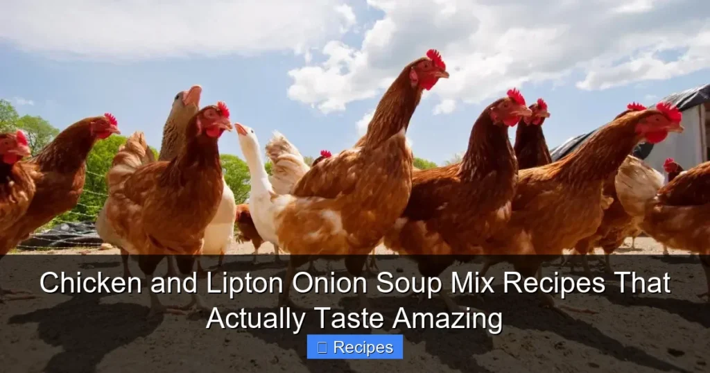 Chicken and Lipton Onion Soup Mix Recipes That Actually Taste Amazing Chicken and Lipton Onion Soup Mix Recipes That Actually Taste Amazing