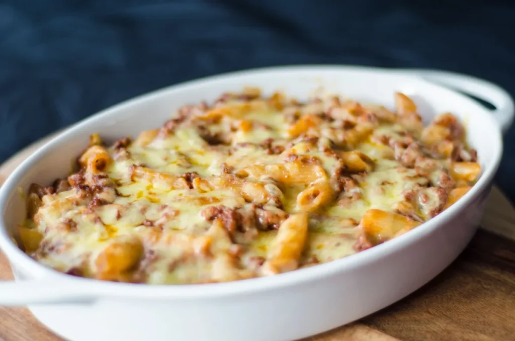 chicken and macaroni casserole recipe