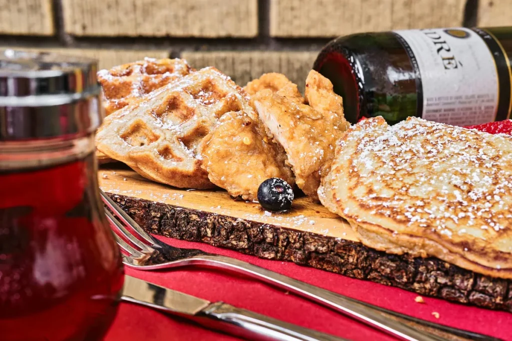 chicken and pancakes recipe