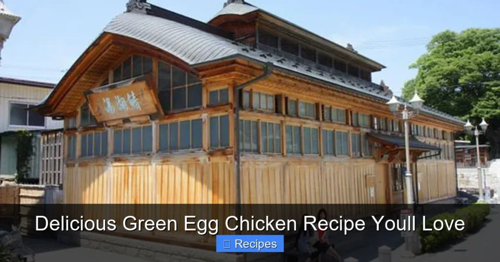 Delicious Green Egg Chicken Recipe Youll Love