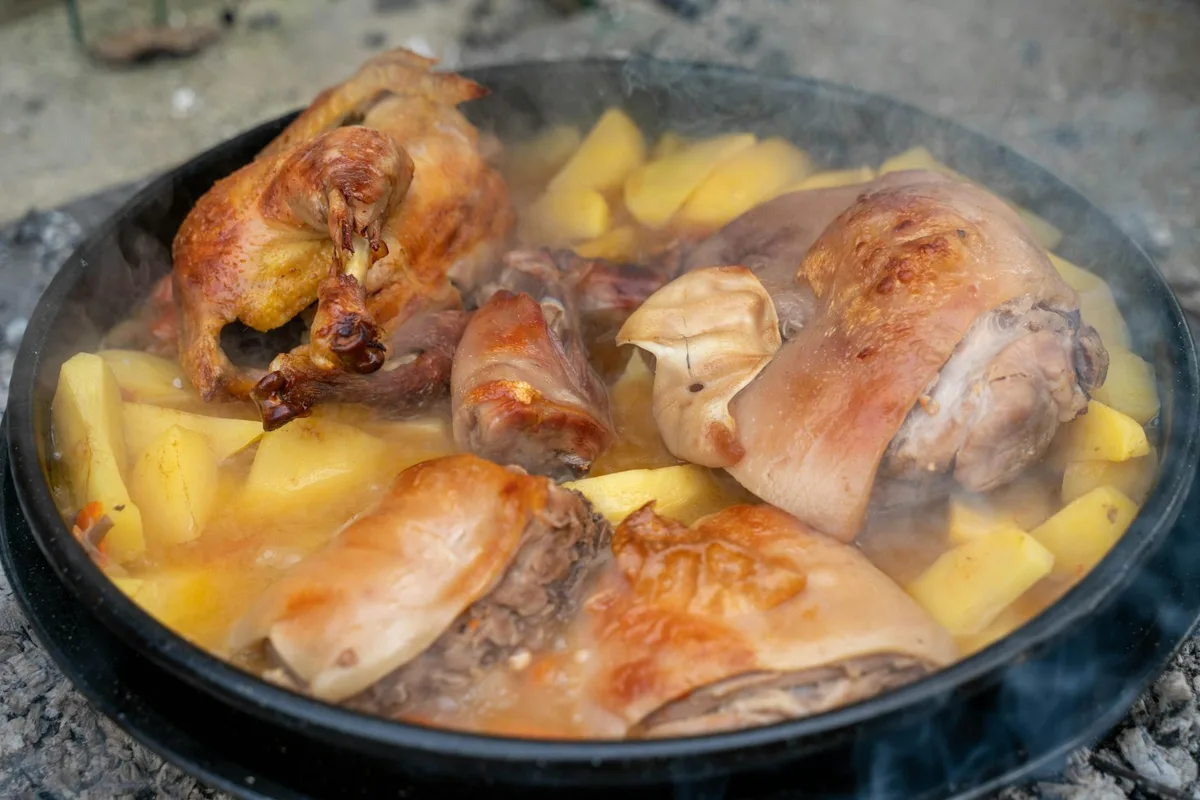 Dutch oven cooking