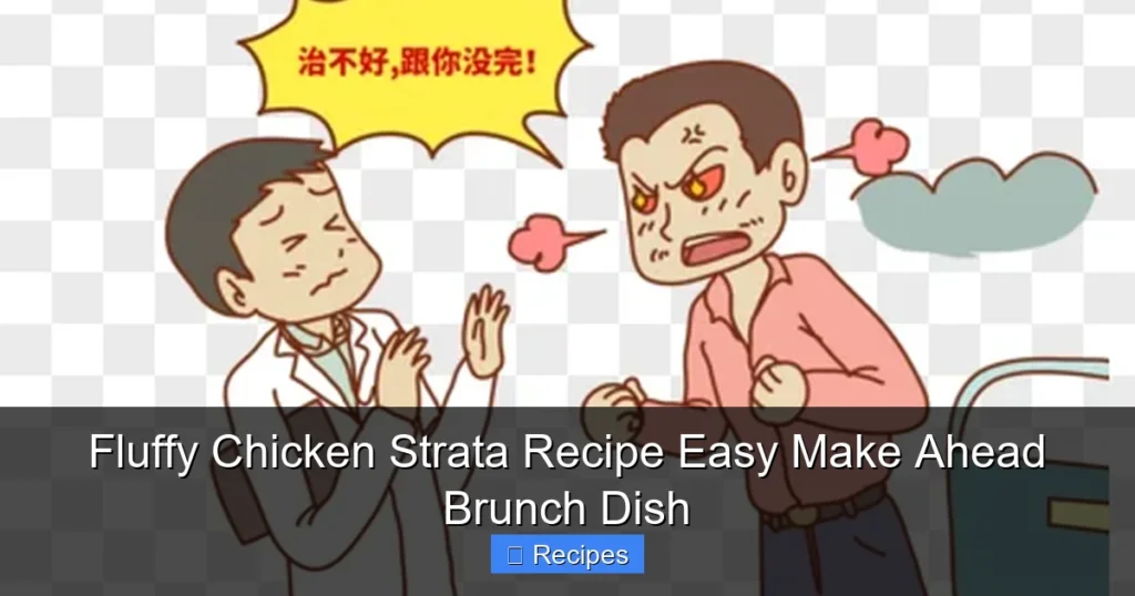 Fluffy Chicken Strata Recipe Easy Make Ahead Brunch Dish