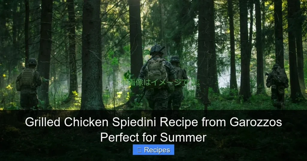 Grilled Chicken Spiedini Recipe from Garozzos Perfect for Summer