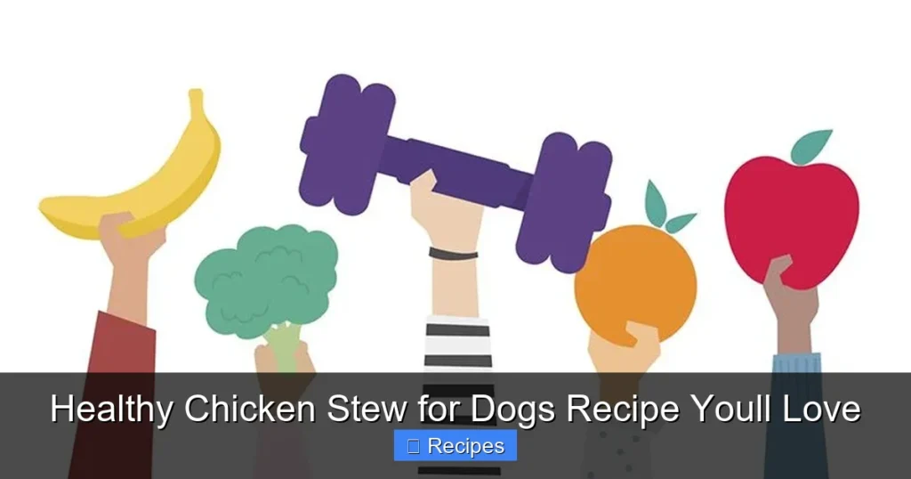 Healthy Chicken Stew for Dogs Recipe Youll Love