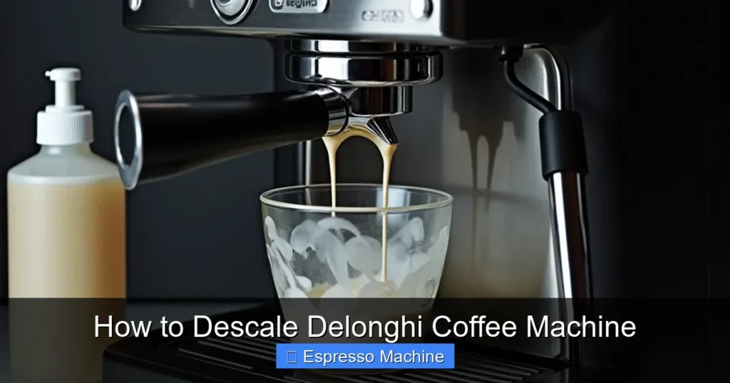 How to Descale Delonghi Coffee Machine