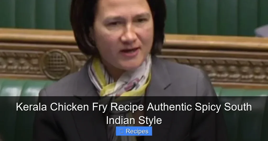 Kerala Chicken Fry Recipe Authentic Spicy South Indian Style