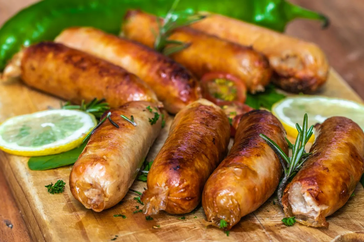 lemon herb chicken sausage