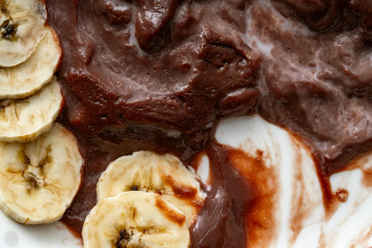 Mashed bananas
