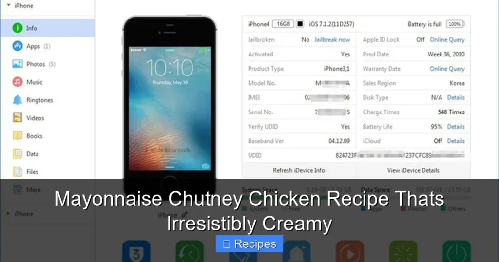 Mayonnaise Chutney Chicken Recipe Thats Irresistibly Creamy