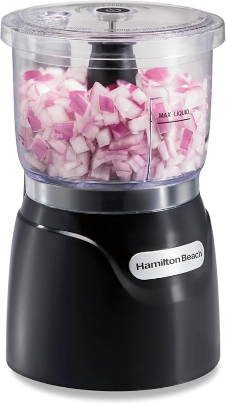 Hamilton Beach Electric Chopper & Mini Processor – Dice, Mince & Puree