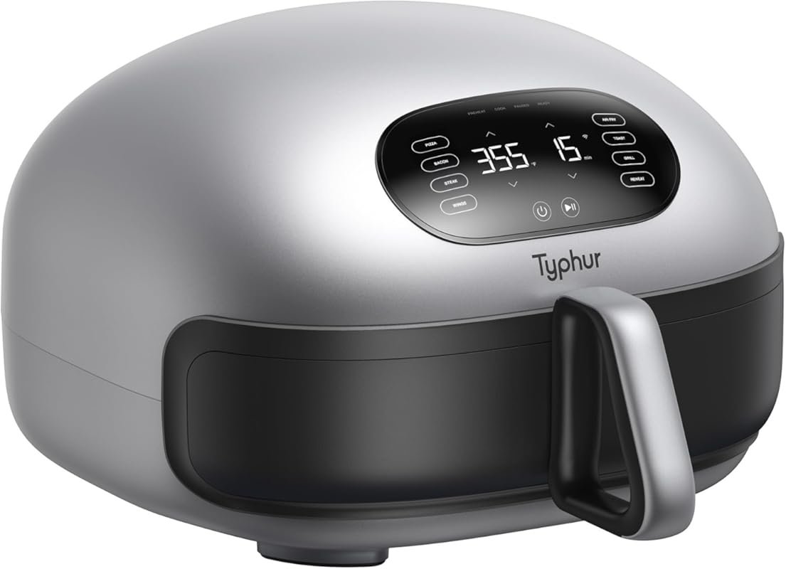 Typhur Dome 2 AI Smart 15-in-1 Air Fryer with Top & Bottom Heating & S