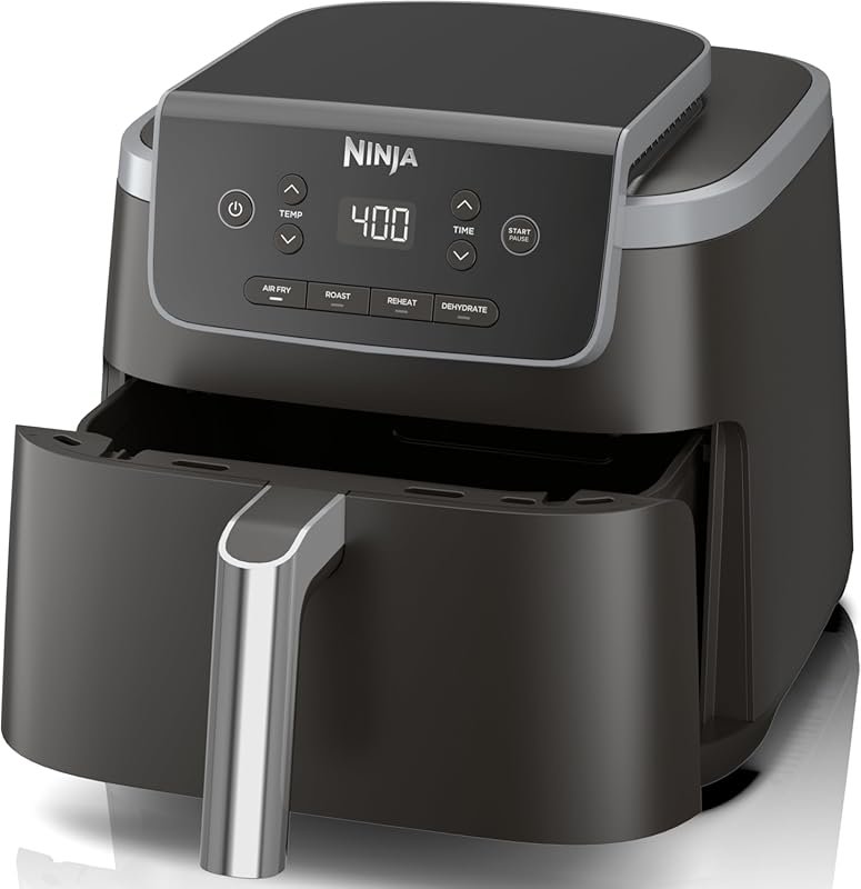 Ninja 5 QT Air Fryer with Air Crisp Technology, 4-in-1 Roast, Reheat &