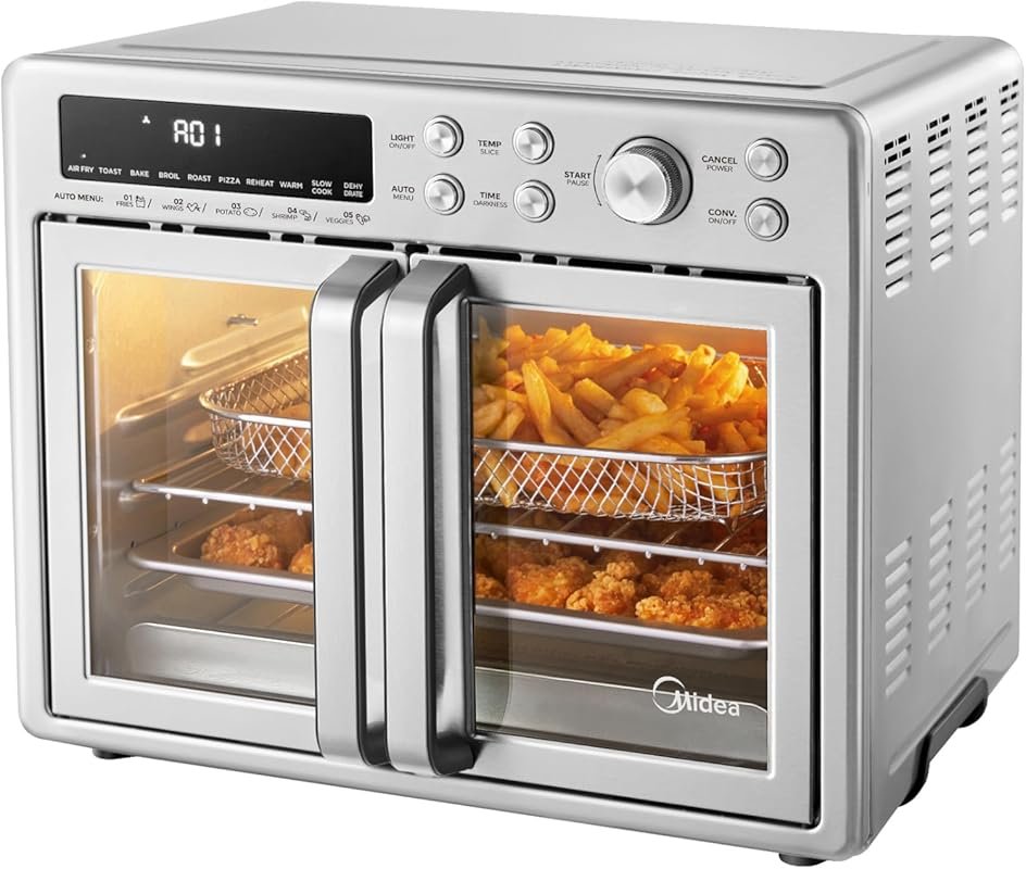 Midea Flexify 26.4 QT French Door Toaster Oven Air Fryer Combo