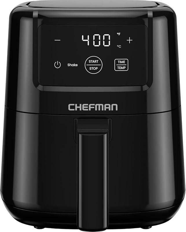 CHEFMAN 2 Qt Mini Air Fryer with Nonstick & Dishwasher Safe Basket, Di
