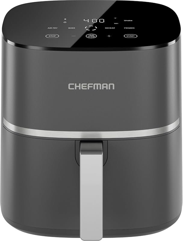 Chefman TurboX 5-Quart Air Fryer for Extra Crispy Chicken, Fries, Wing