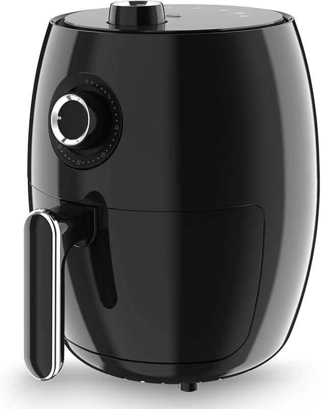 Compact 2.1QT Small Air Fryer with Adjustable Temp, Nonstick & BPA-Fre