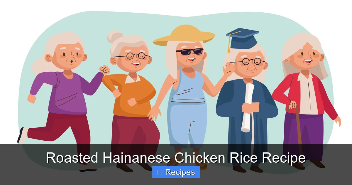 Roasted Hainanese Chicken Rice Recipe