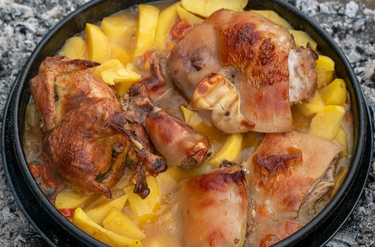 roasting pan with rack