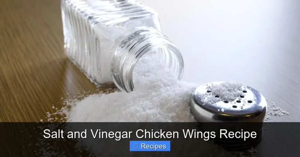 Salt and Vinegar Chicken Wings Recipe