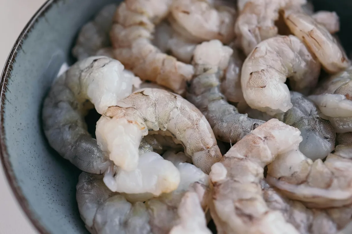 shrimp doneness visual cue