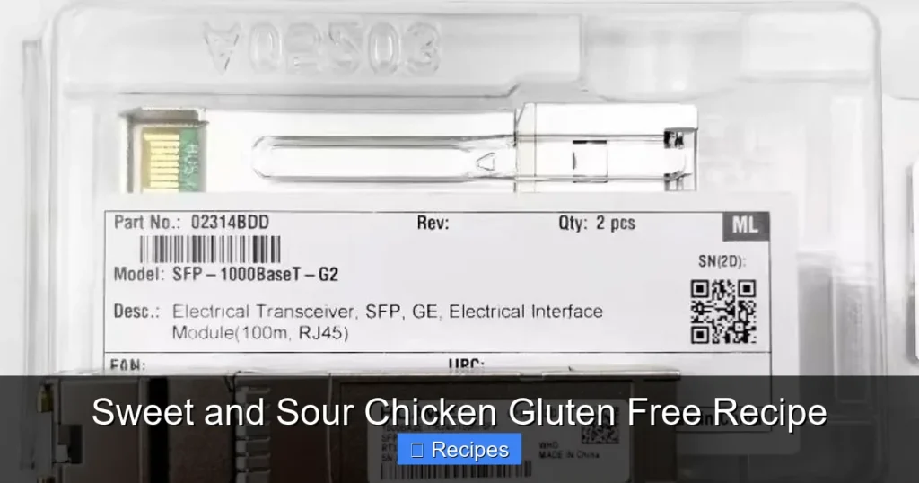 Sweet and Sour Chicken Gluten Free Recipe Sweet and Sour Chicken Gluten Free Recipe