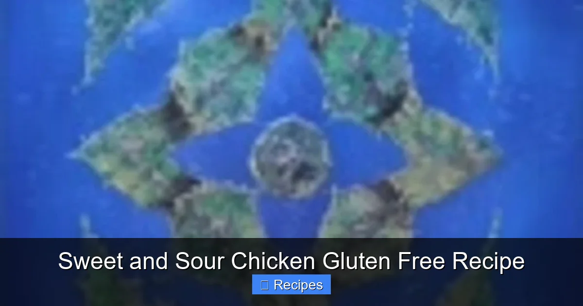 Sweet and Sour Chicken Gluten Free Recipe