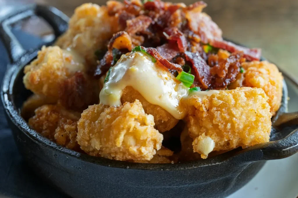 Tater Tot Casserole Baking