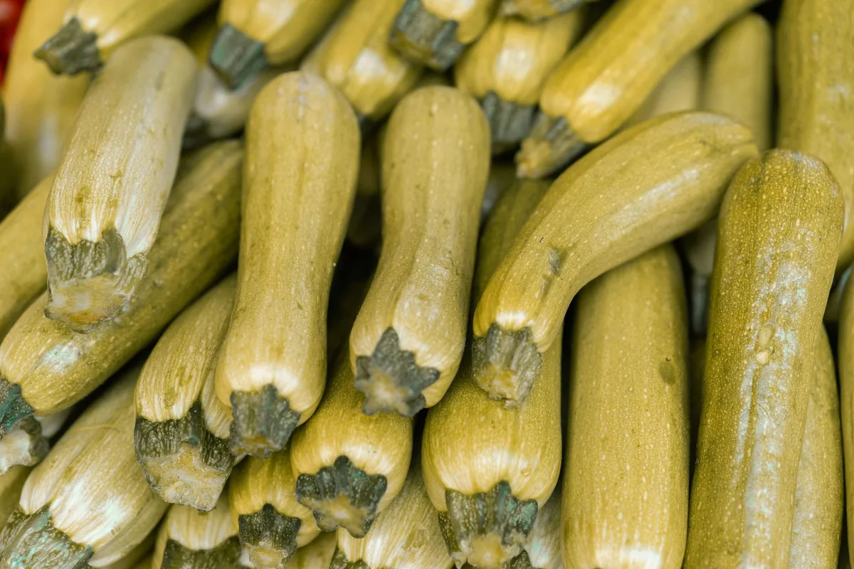 Unpeeled Zucchini