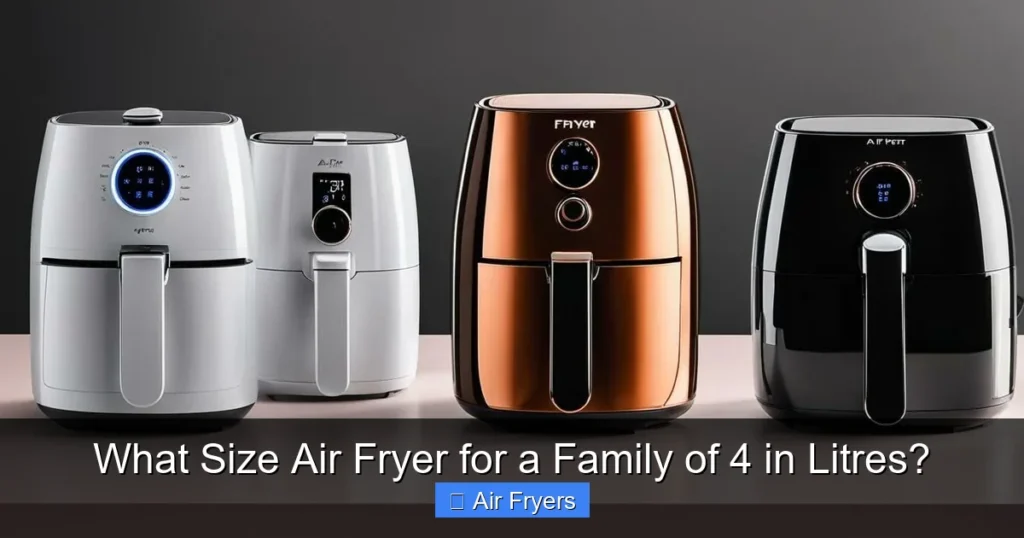 What Size Air Fryer for a Family of 4 in Litres?
