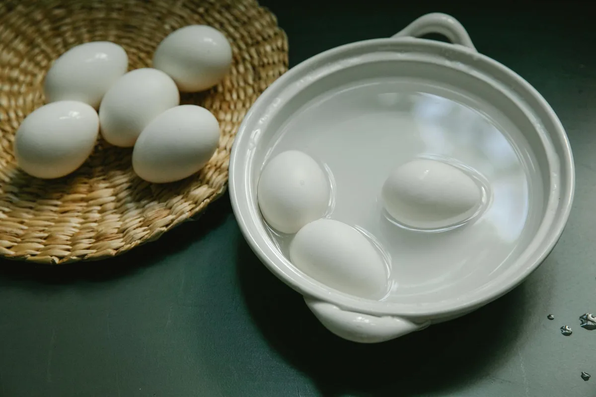 Ice Bath for Eggs